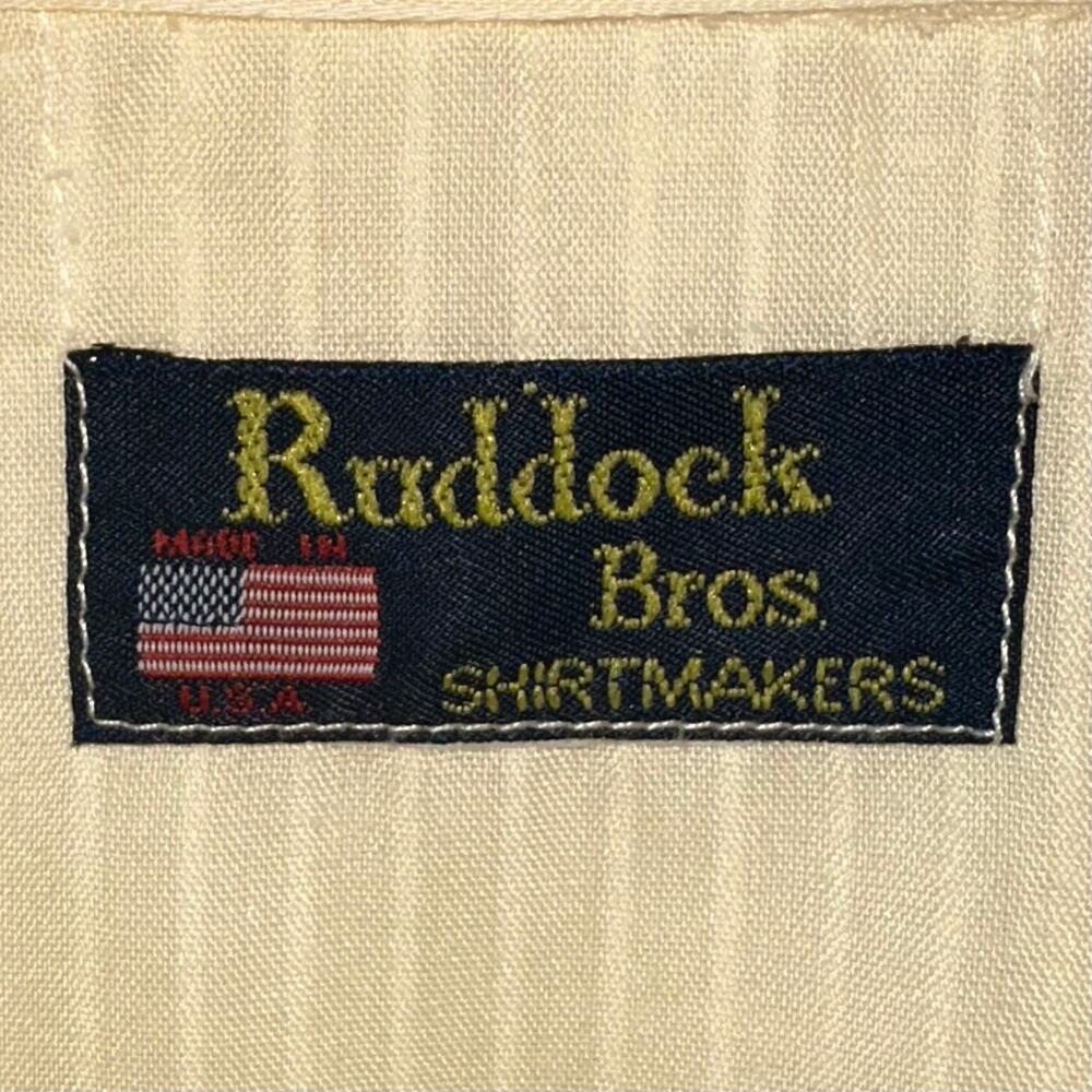 SOLD 💕Ruddock Bros Men’s Yellow Short Sleeve Pearl Snap Western Shirt Size XXL - Picture 2 of 9
